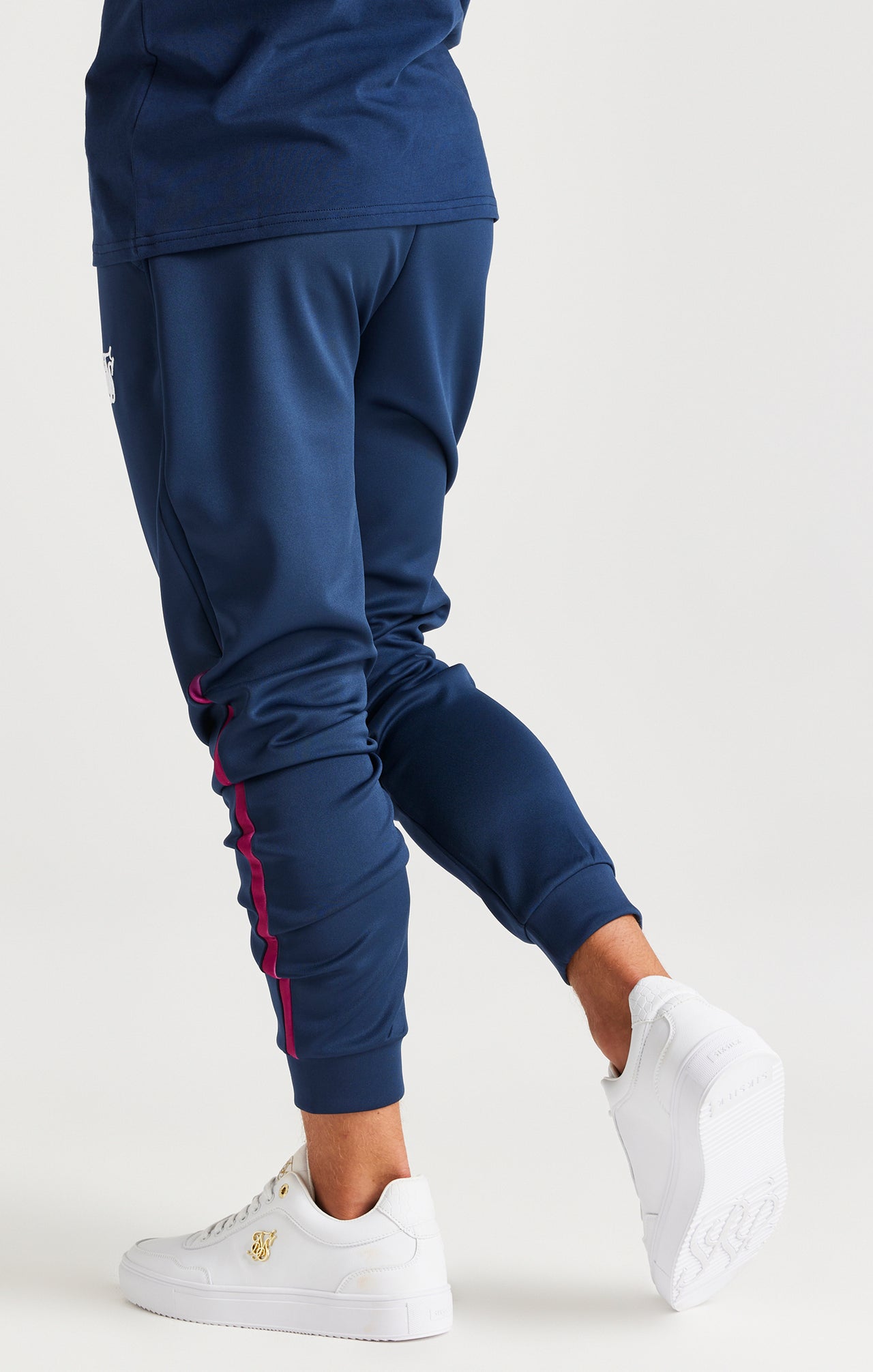 SikSilk Zonal Fade Performance Trousers - Navy (3)