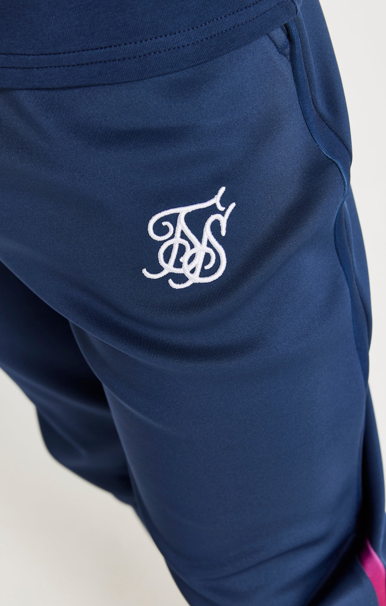 SikSilk Zonal Fade Performance Trousers - Navy (5)