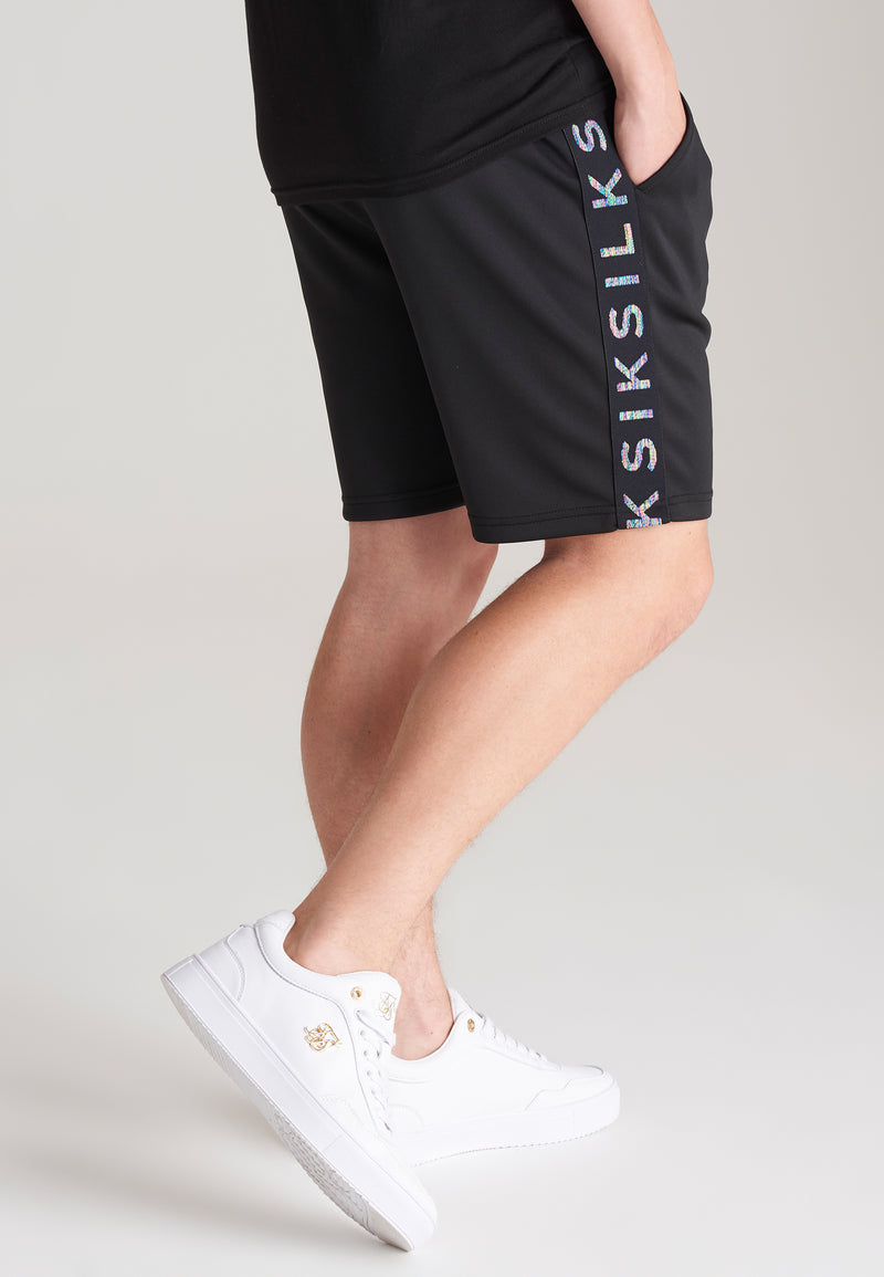 Boys Black Taped Short (1)