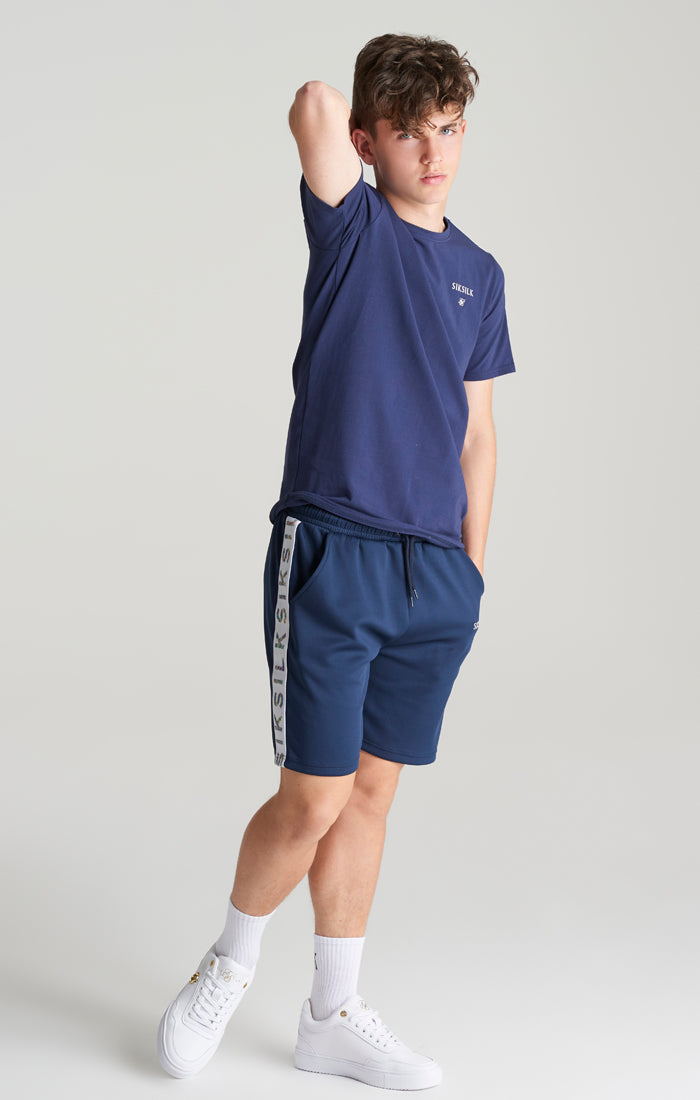 Boys Navy Taped Short (3)