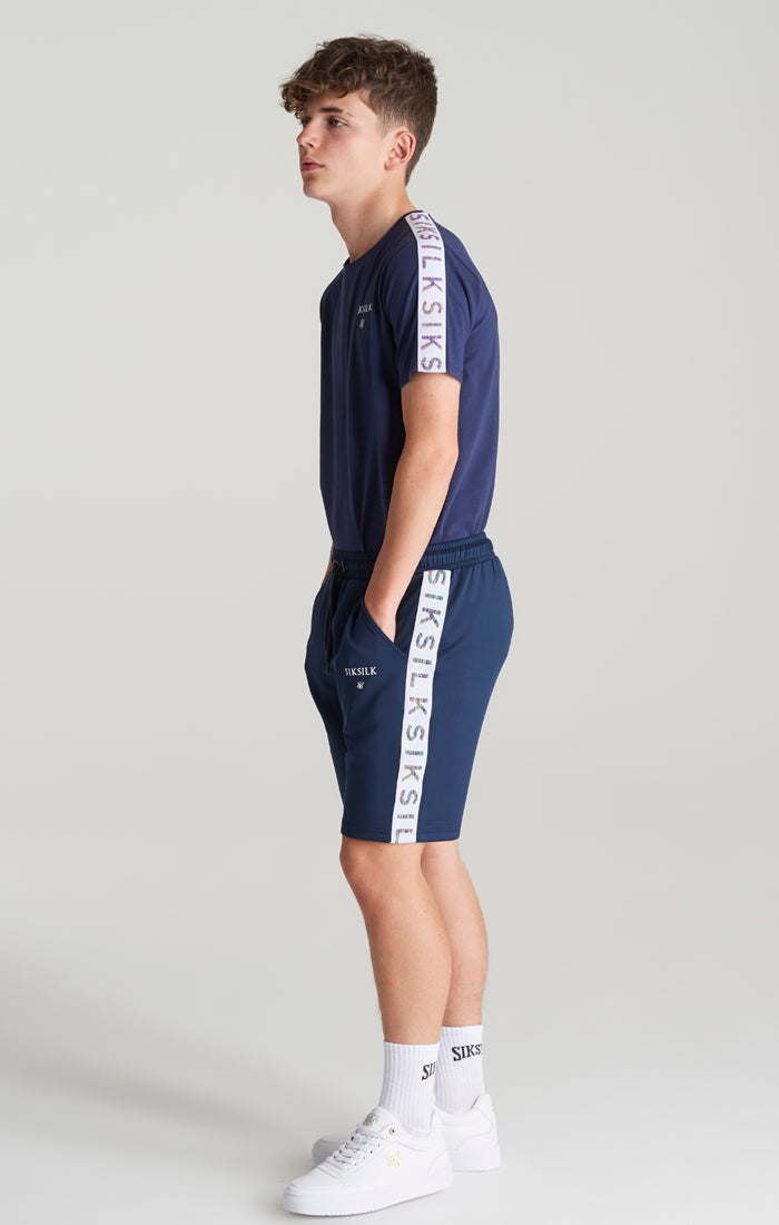 Boys Navy Taped Short (1)