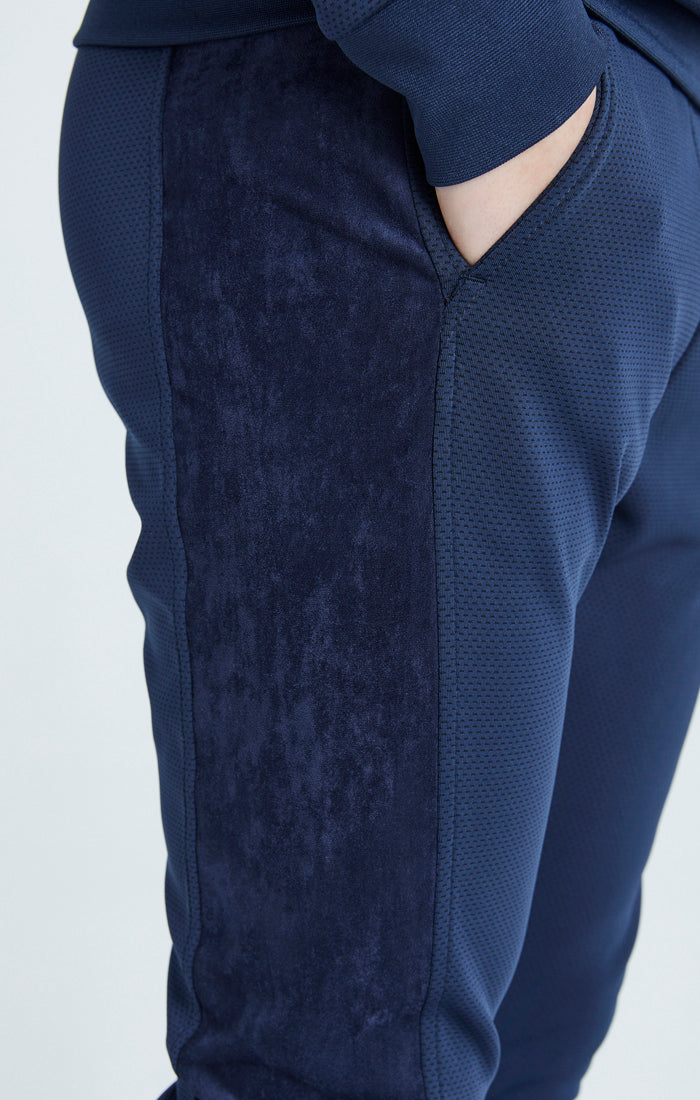 Boys Navy Mesh Jogger (1)