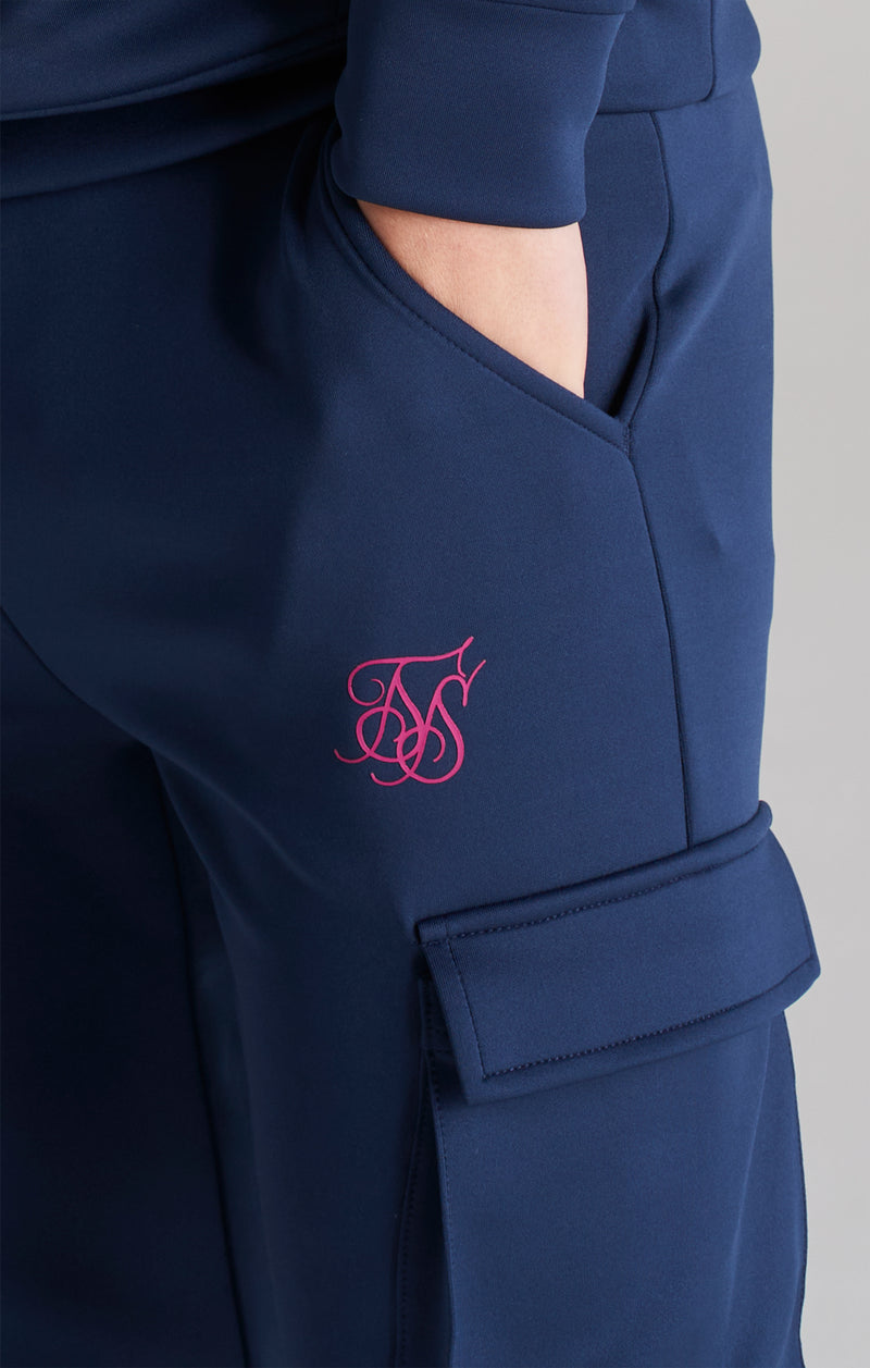 Boys Navy Cargo Jogger (1)