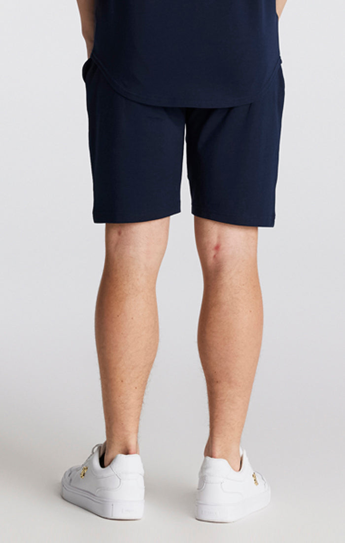SikSilk Twin Set Tee & Shorts - Navy (7)