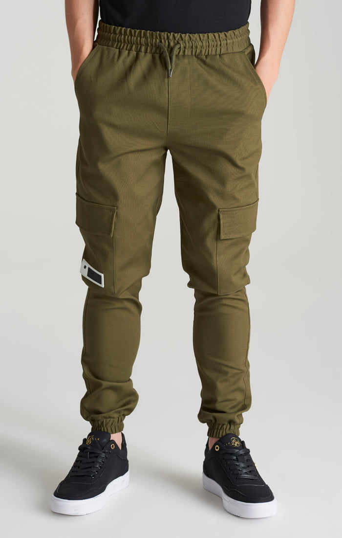 Boys Khaki Cargo Pant