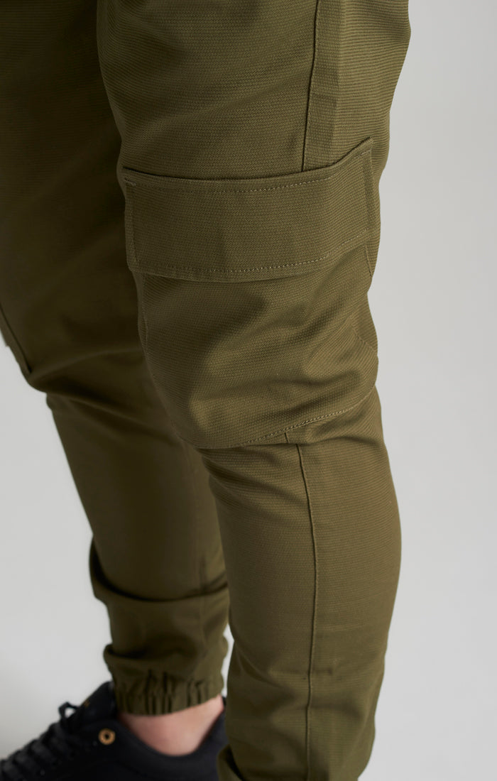 Boys Khaki Cargo Pant (3)