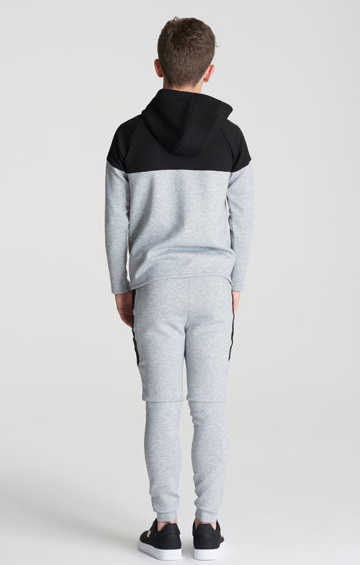Boys Grey Poly Taped Tracksuit (2)