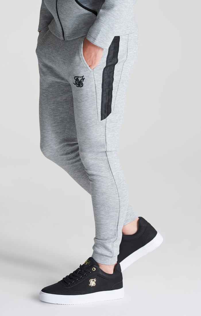 Boys Grey Poly Taped Tracksuit (8)