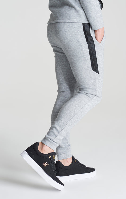 Boys Grey Poly Taped Tracksuit