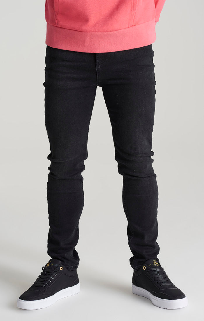Boys Black Essential Slim Denim Jean