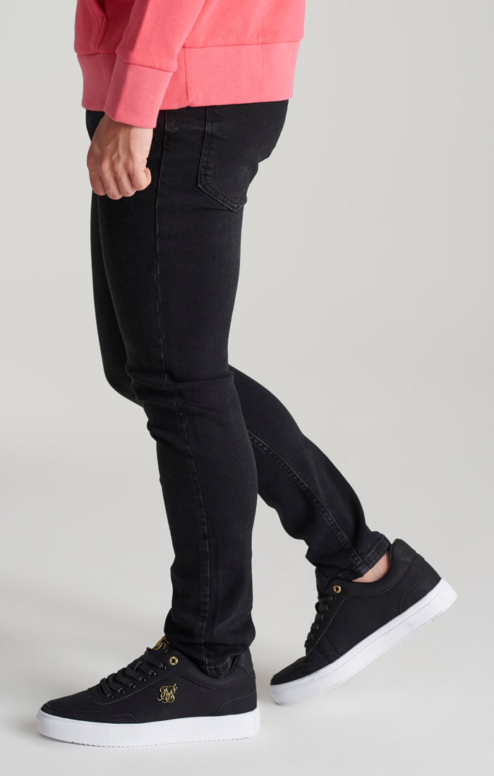 Boys Black Essential Slim Denim Jean (1)