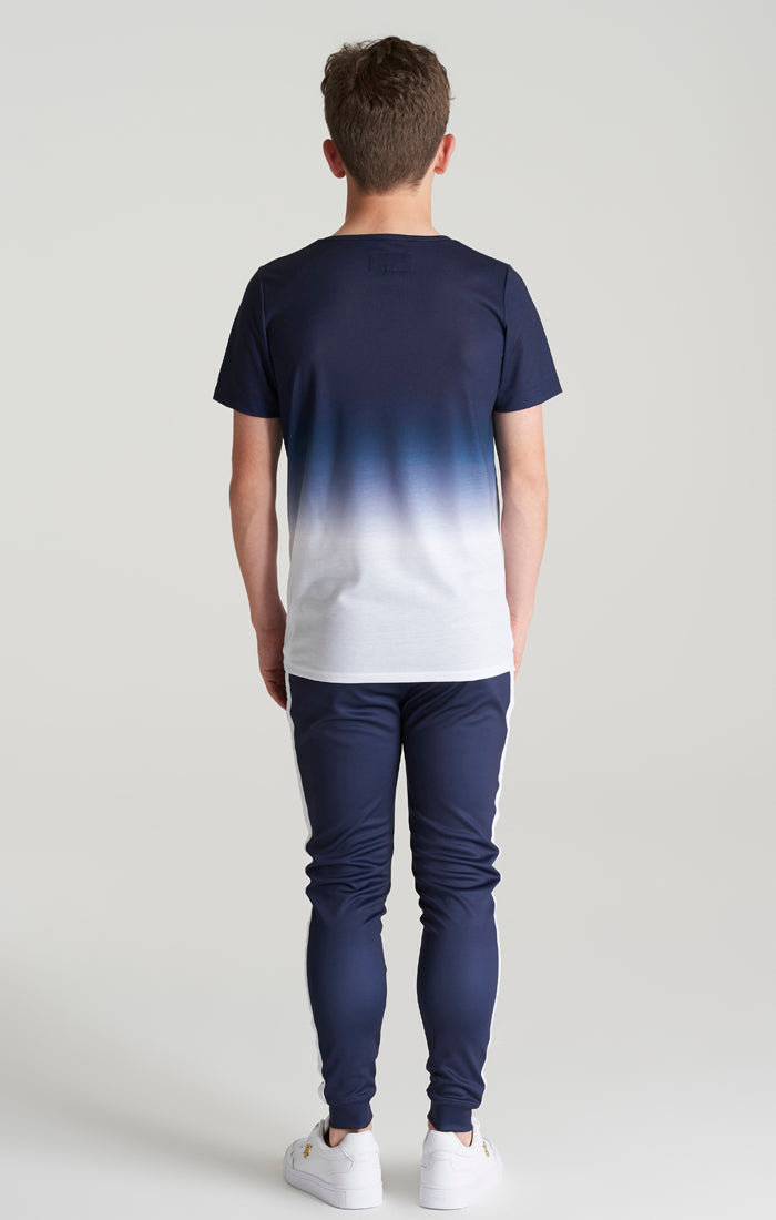 Boys Navy Fade T-Shirt (4)