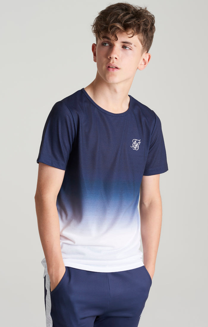 Boys Navy Fade T-Shirt