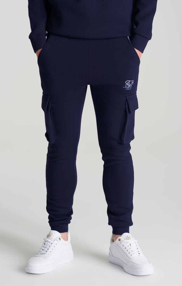 Boys Navy Cargo Jogger