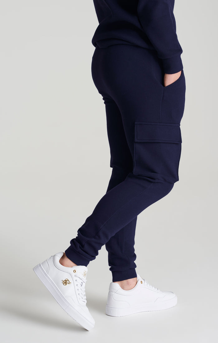 Boys Navy Cargo Jogger (1)