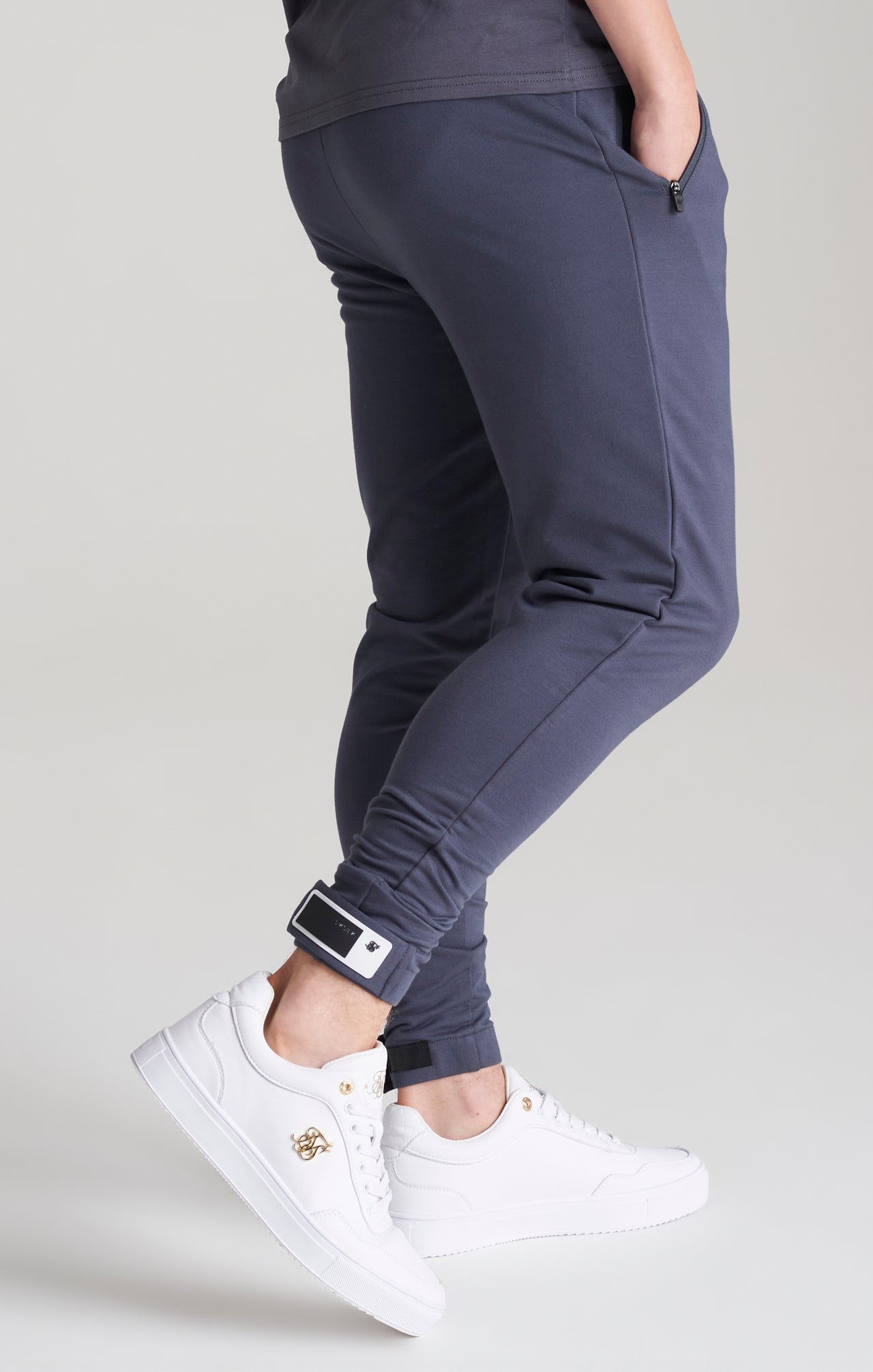 SikSilk Active Joggers - Navy (1)