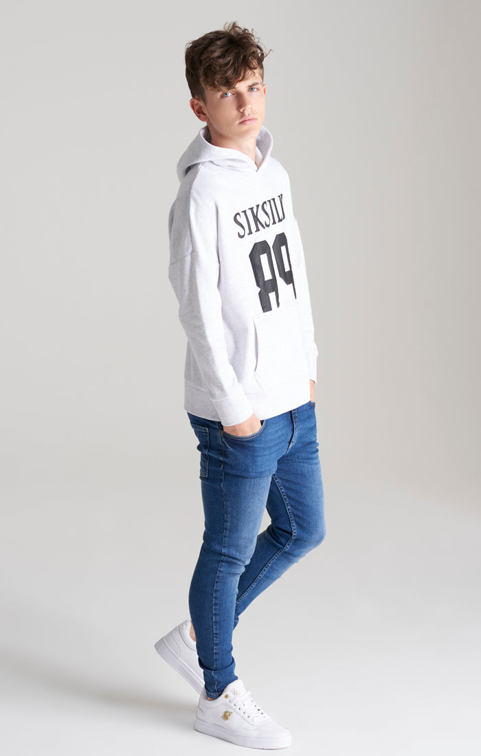 Boys Grey Relaxed Fit Hoodie (3)