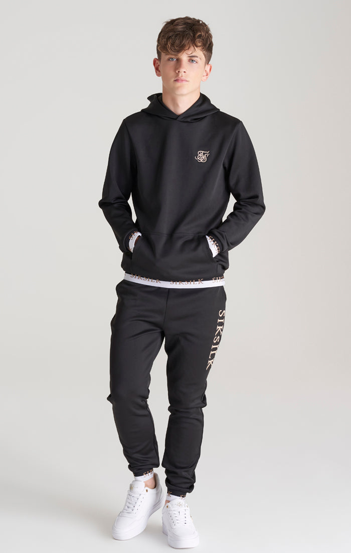 Boys Black Taped Jogger (1)