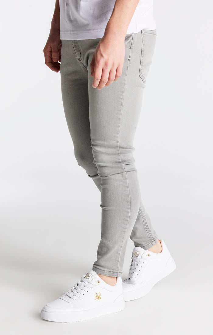 ルック New Look skinny jeans in washed grey メンズ 2022 新作