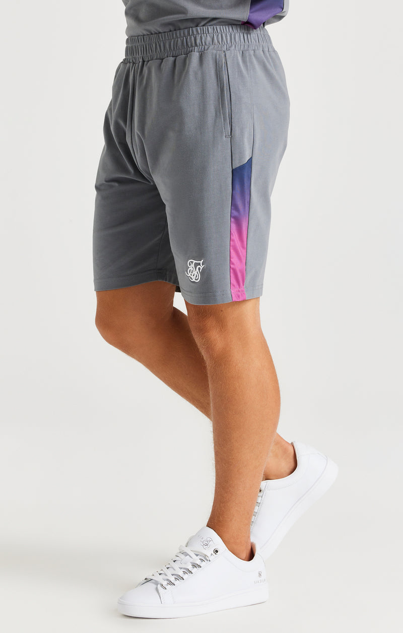 Boys Grey Fade Panel Short