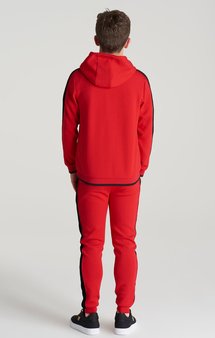 Boys Red Panelled Jogger (3)