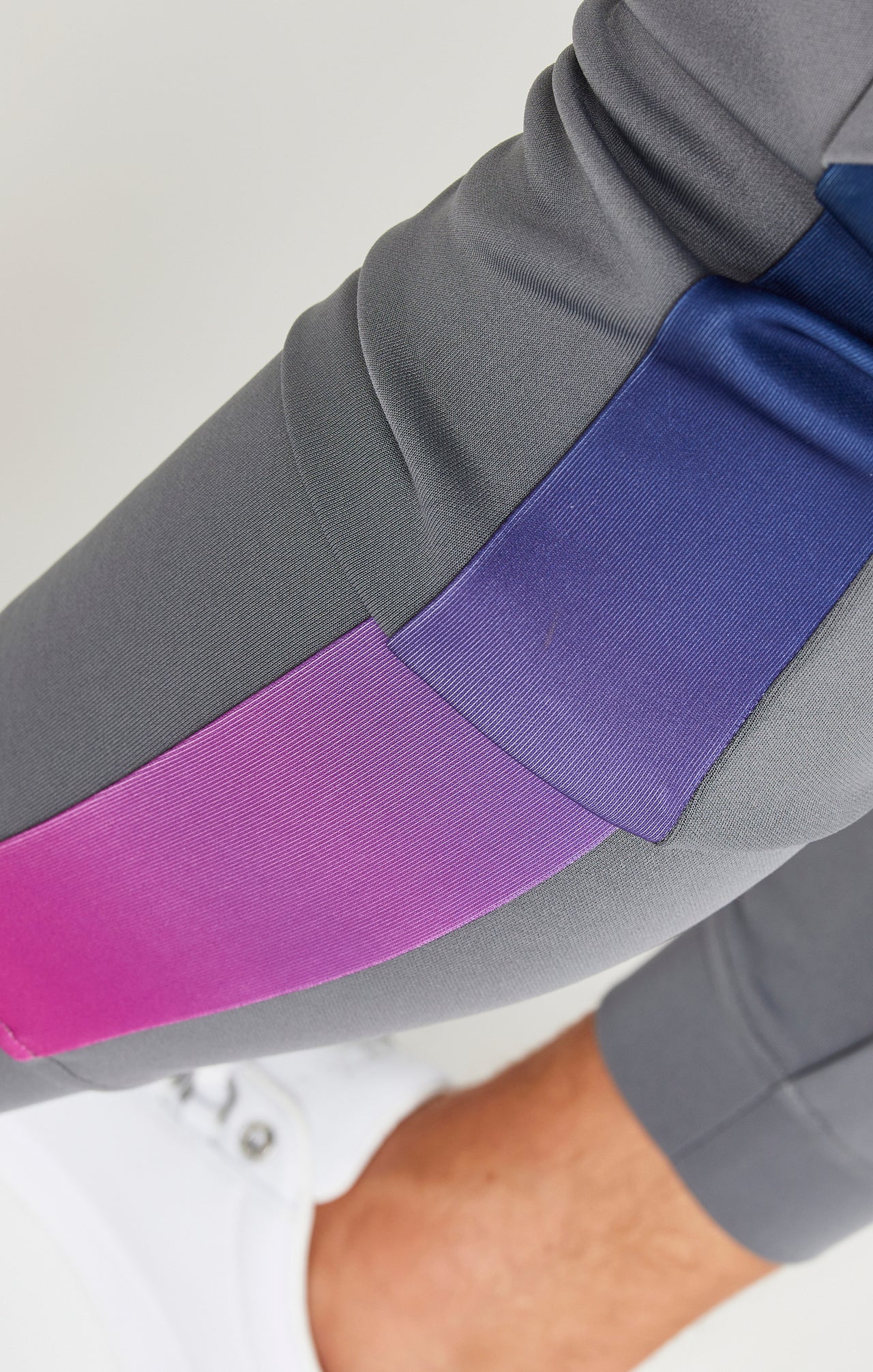 SikSilk Navigate Fade Panel Trousers - Grey (6)
