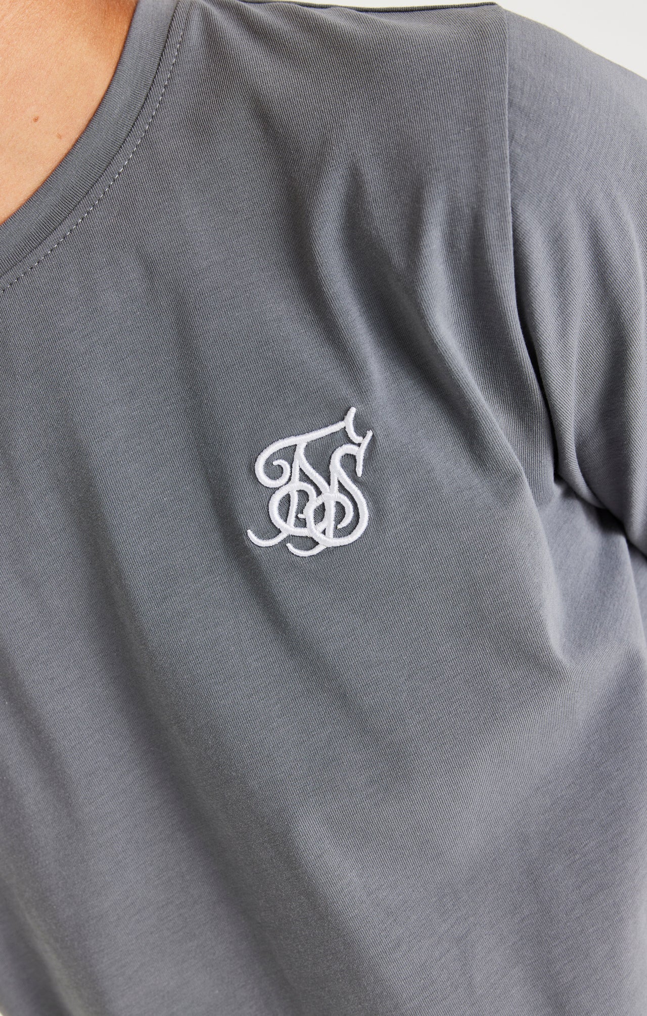 Boys Grey Fade Side Panel T-Shirt (1)