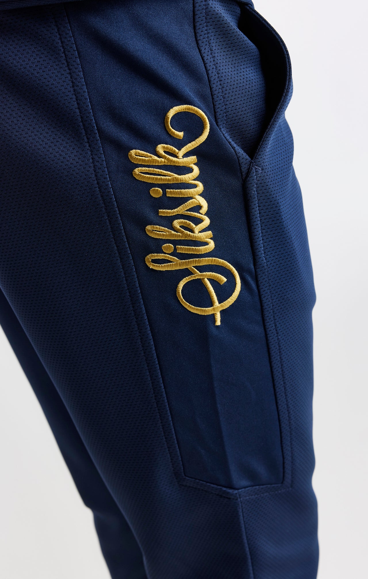 Boys Navy Retro Track Pant (5)