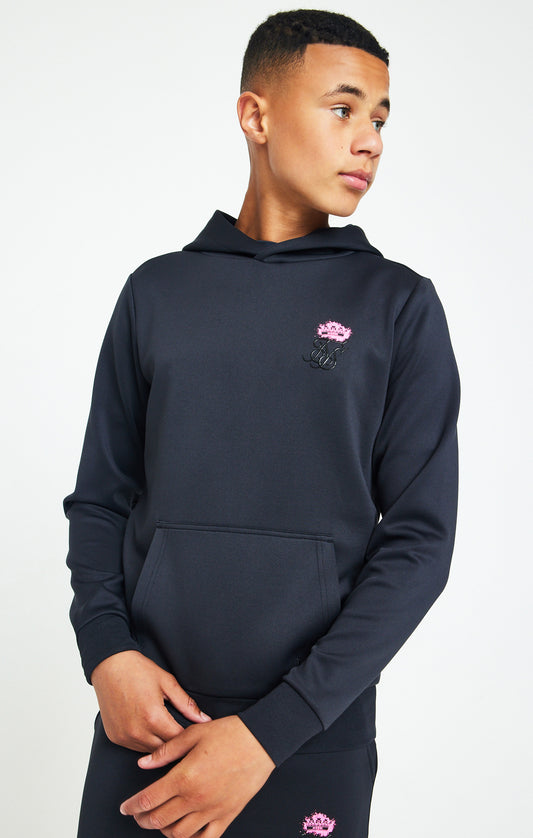 Boys Messi x SikSilk Grey Overhead Hoodie