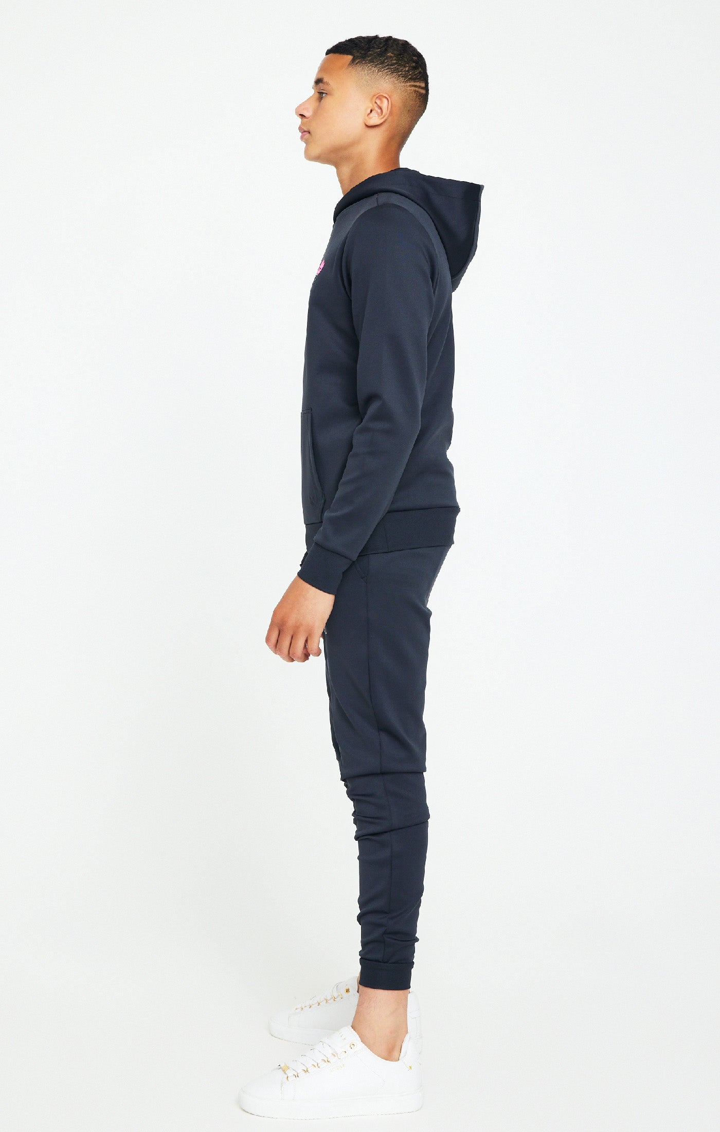 Load image into Gallery viewer, Boys Messi x SikSilk Grey Overhead Hoodie (4)