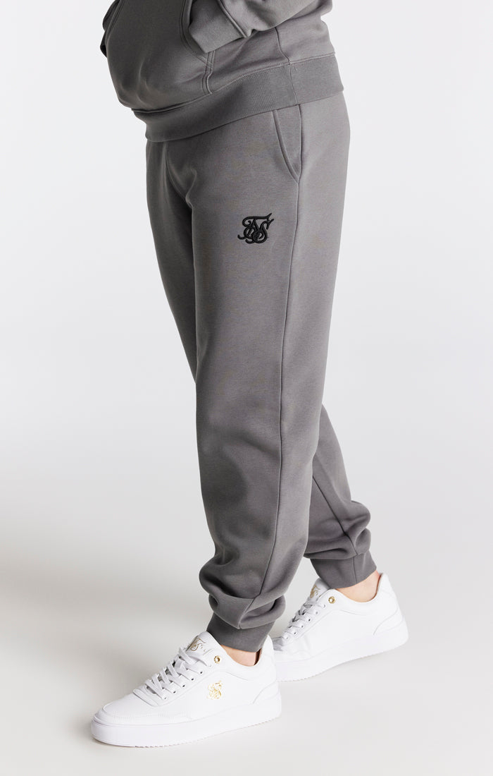 Boys Grey Marl Essentials Cuffed Jogger