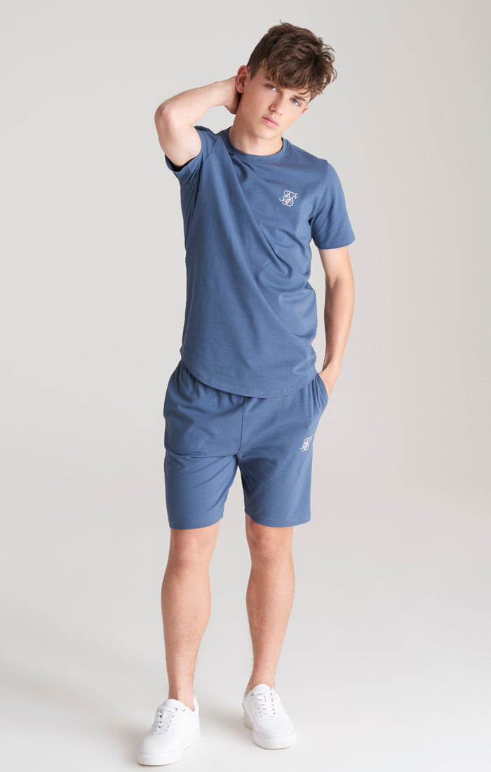 Boys Blue T-Shirt And Short Twin Set