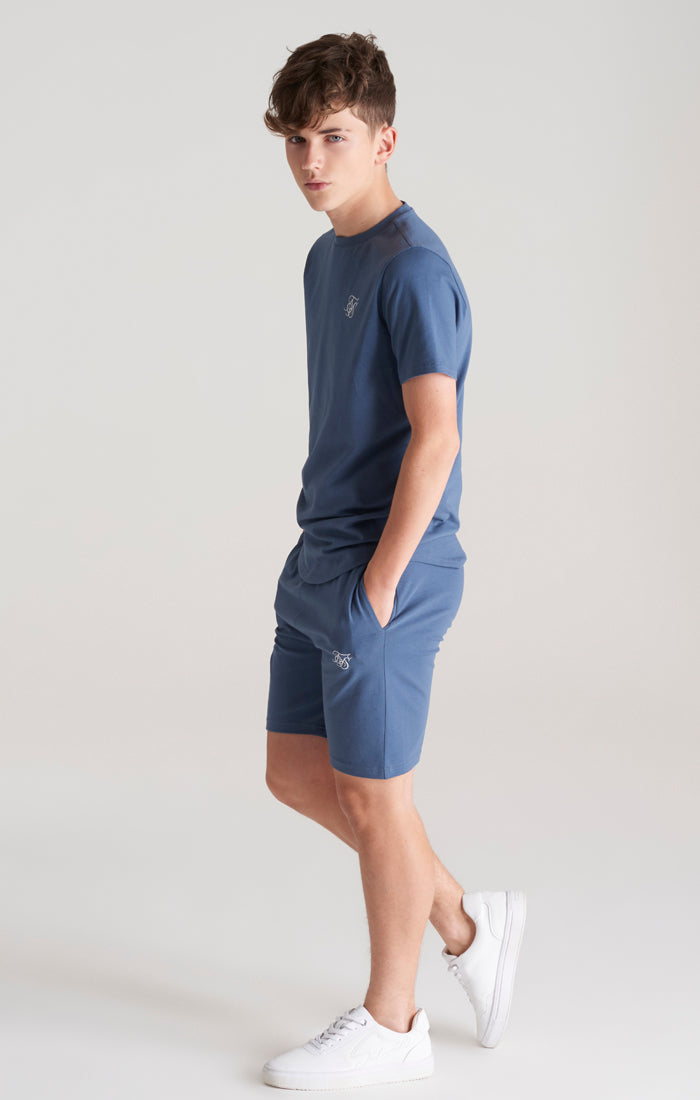 Boys Blue T-Shirt And Short Twin Set (4)