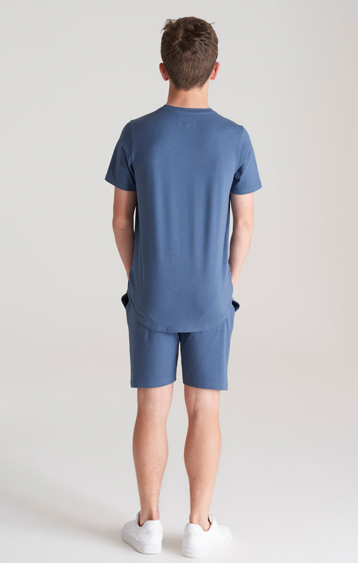 Boys Blue T-Shirt And Short Twin Set (5)