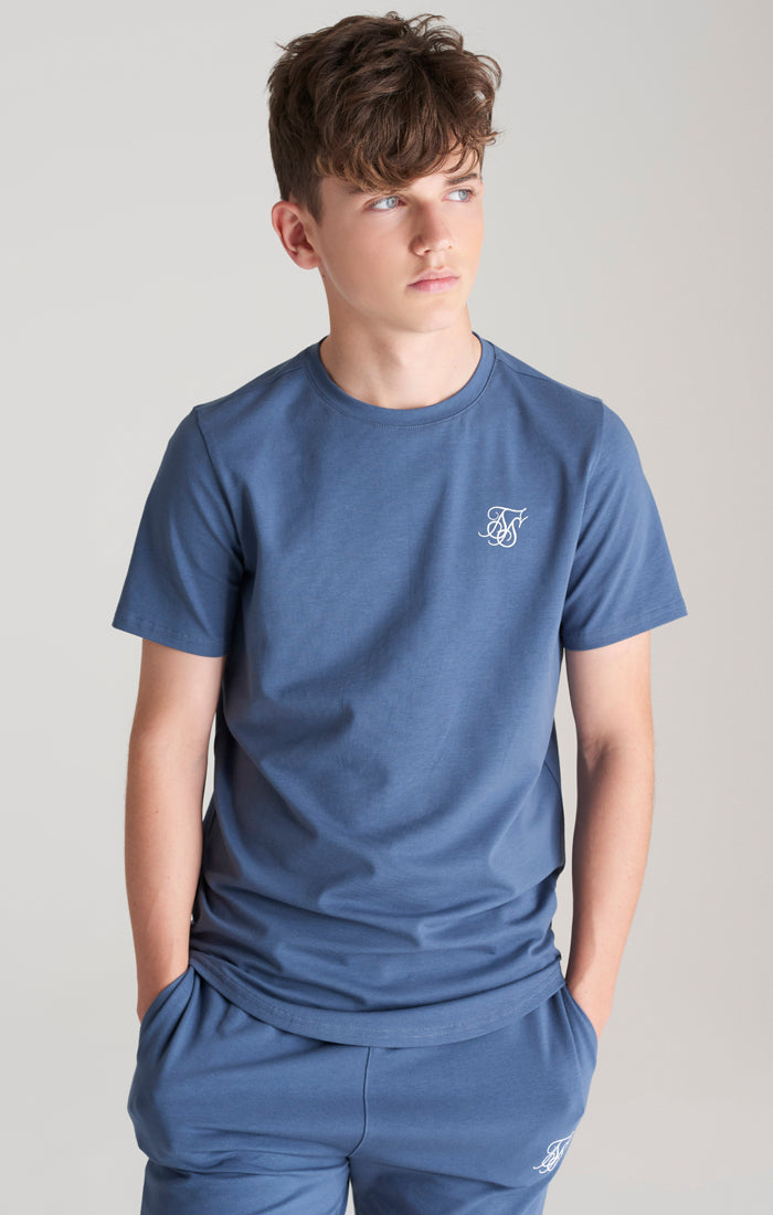 Boys Blue T-Shirt And Short Twin Set (1)