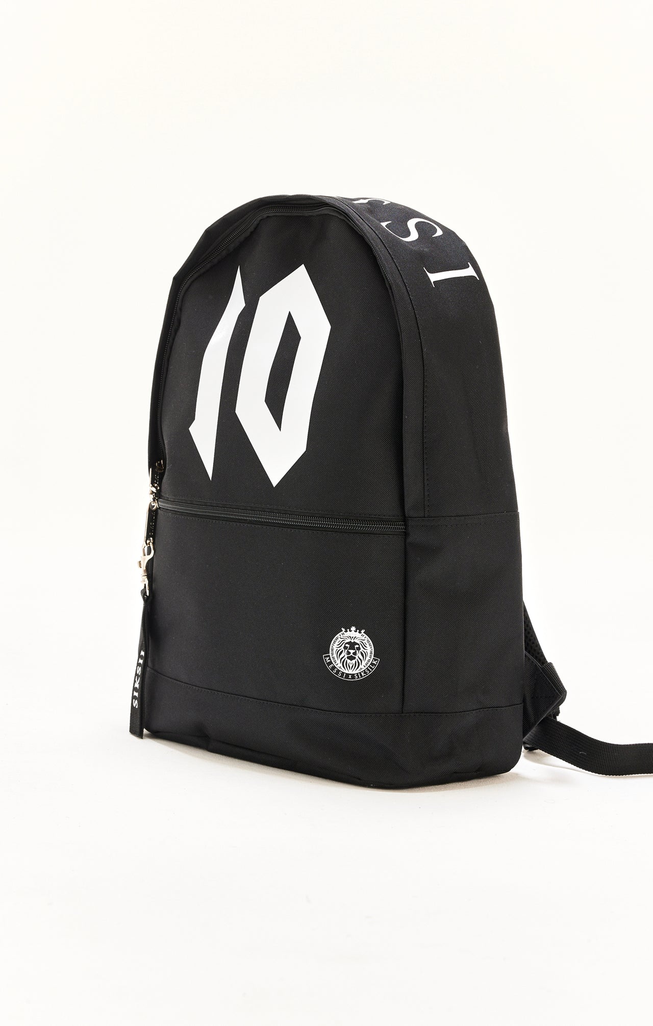 Boys Black Messi x SikSilk 10 Graphic Rucksack (1)