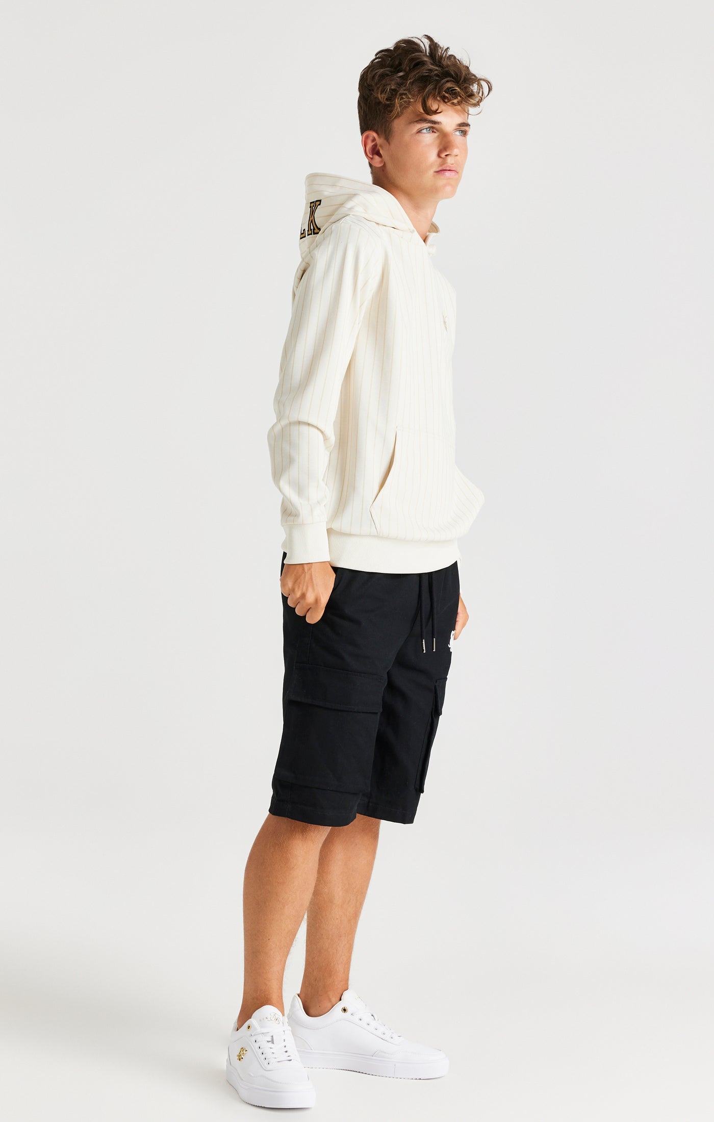 Load image into Gallery viewer, SikSilk Retro Classic Cargo Shorts - Black (2)
