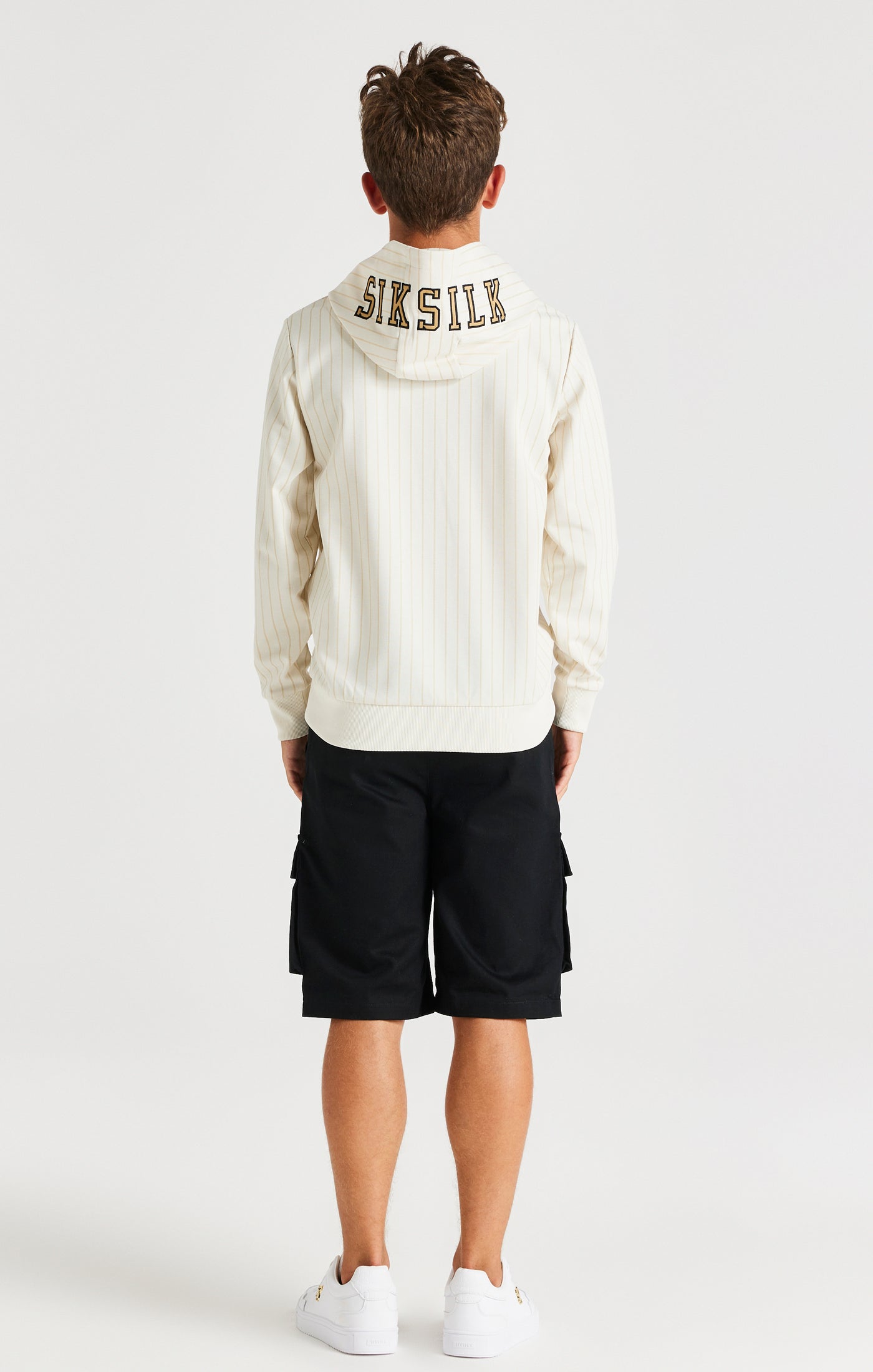 Load image into Gallery viewer, SikSilk Retro Classic Cargo Shorts - Black (4)