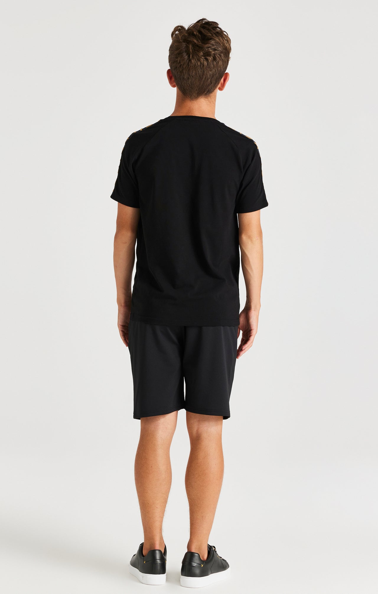SikSilk Taped Shorts - Black (4)