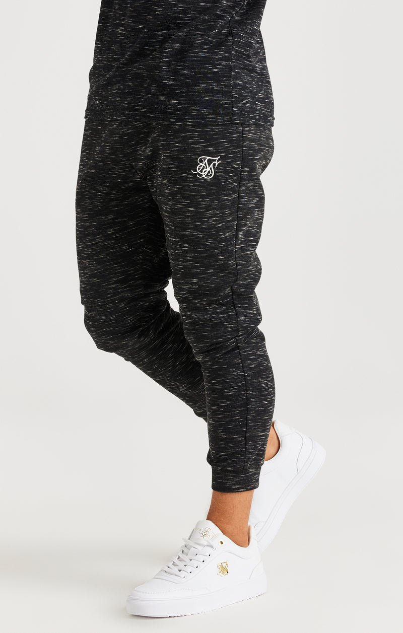 SikSilk Space Neps Pants - Black
