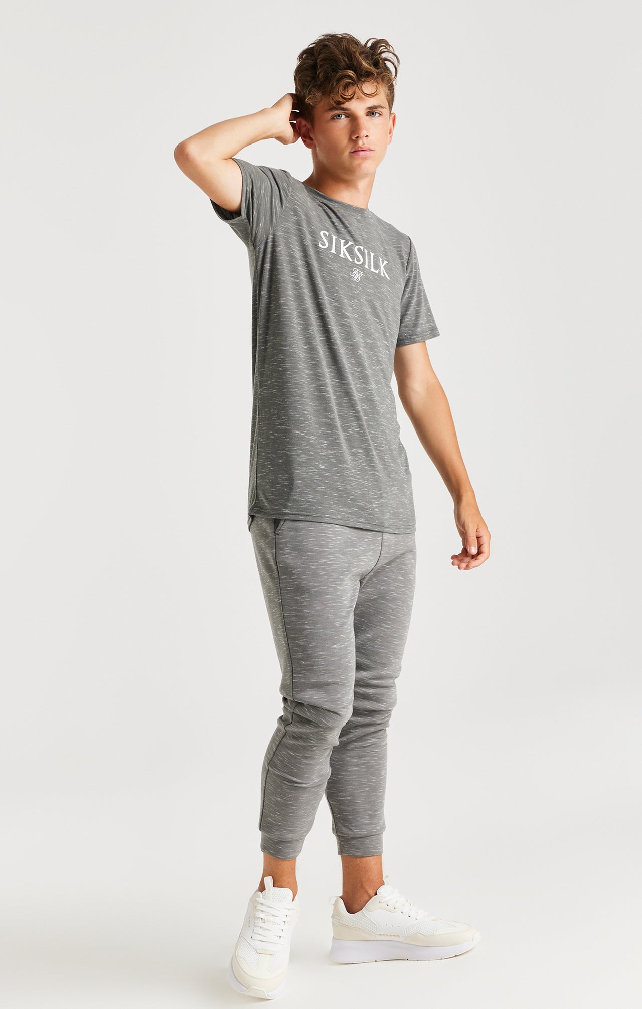 SikSilk Space Neps Pants - Grey (2)