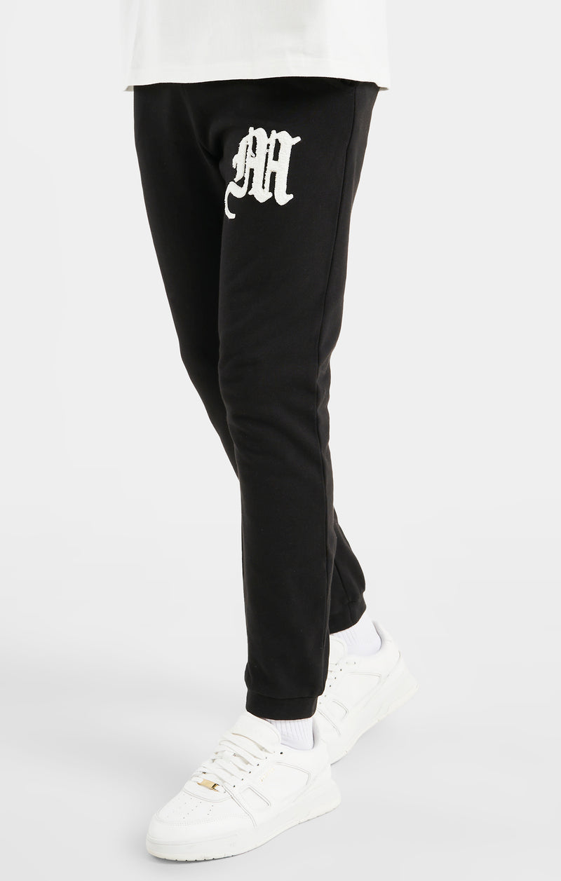 Messi x SikSilk Logo Pant - Black