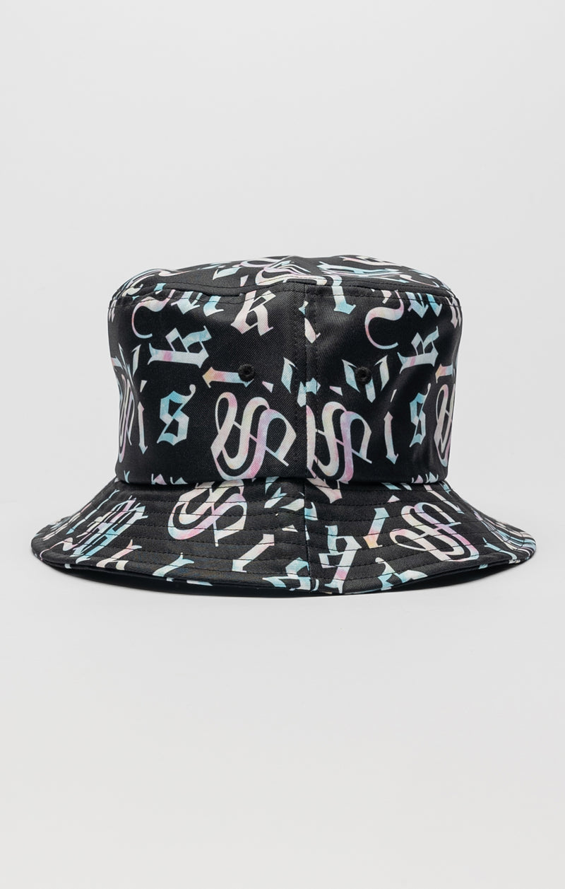 Messi x SikSilk AOP Bucket Hat - Black