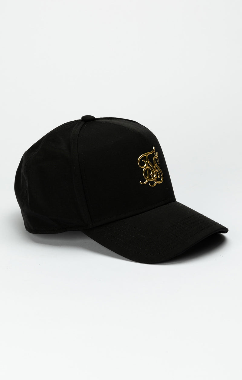 Boys Black Logo Trucker Cap