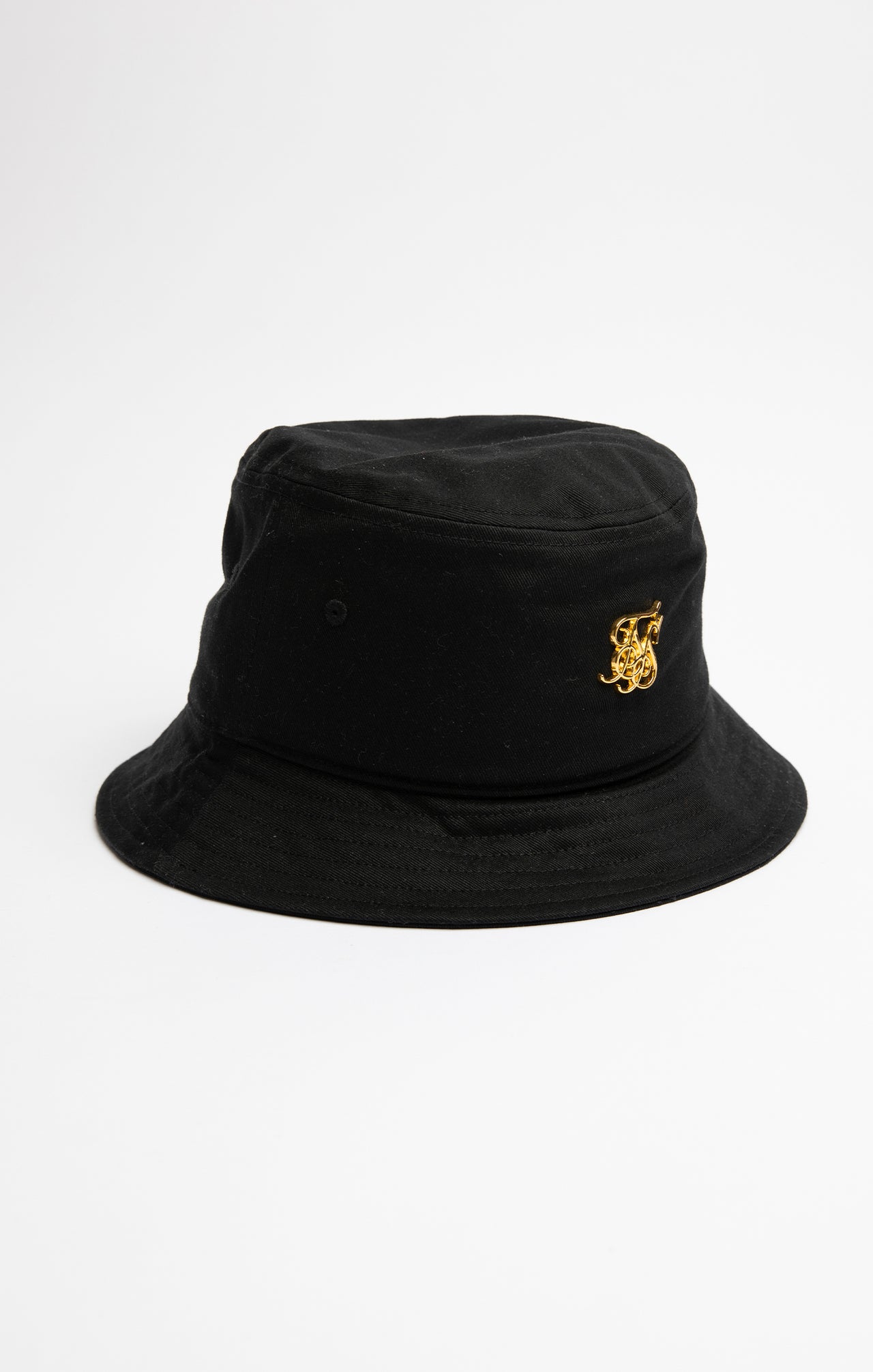 Boys Black Logo Bucket Hat (1)