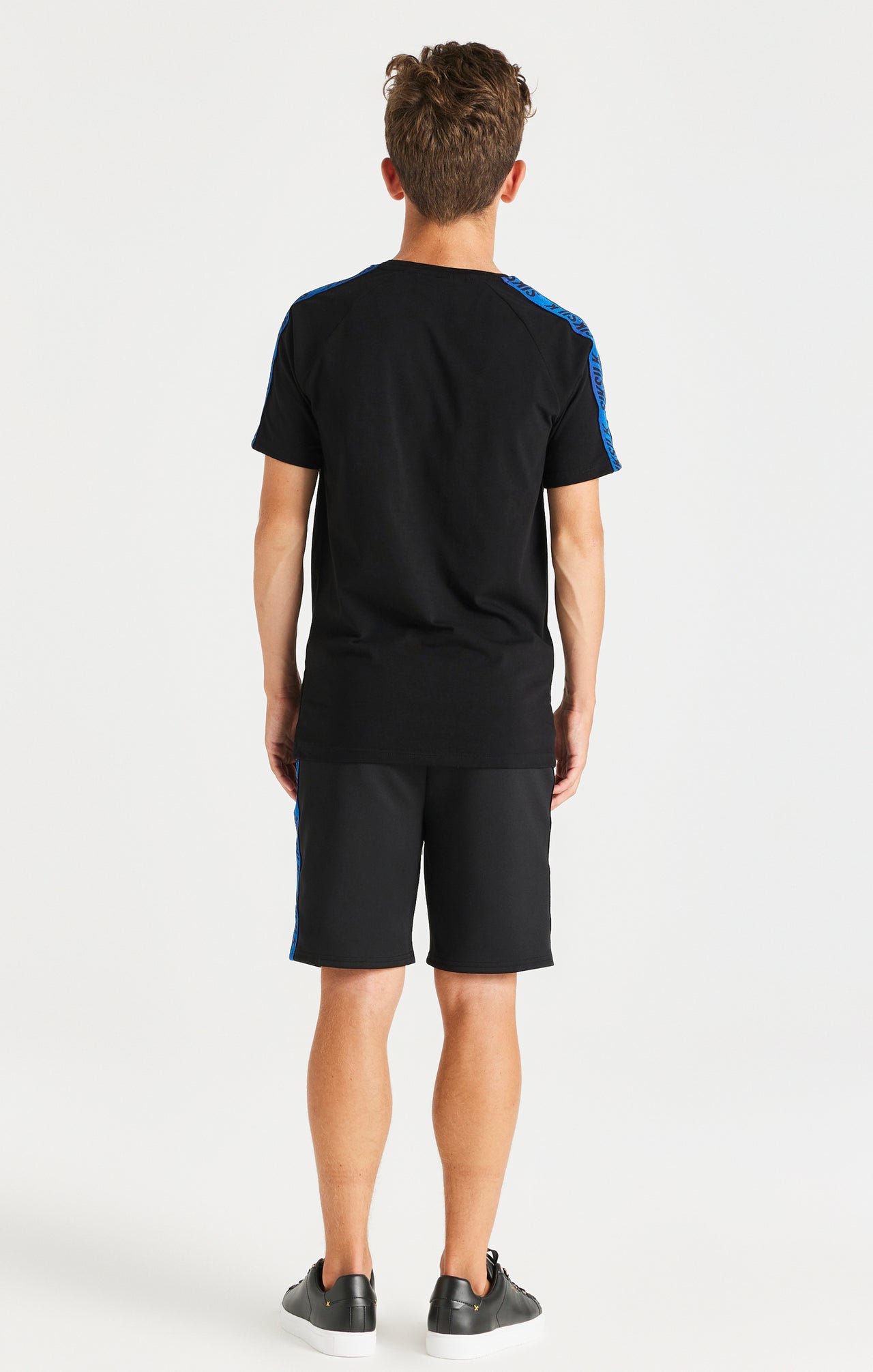 SikSilk Iridescent Shorts - Black (4)
