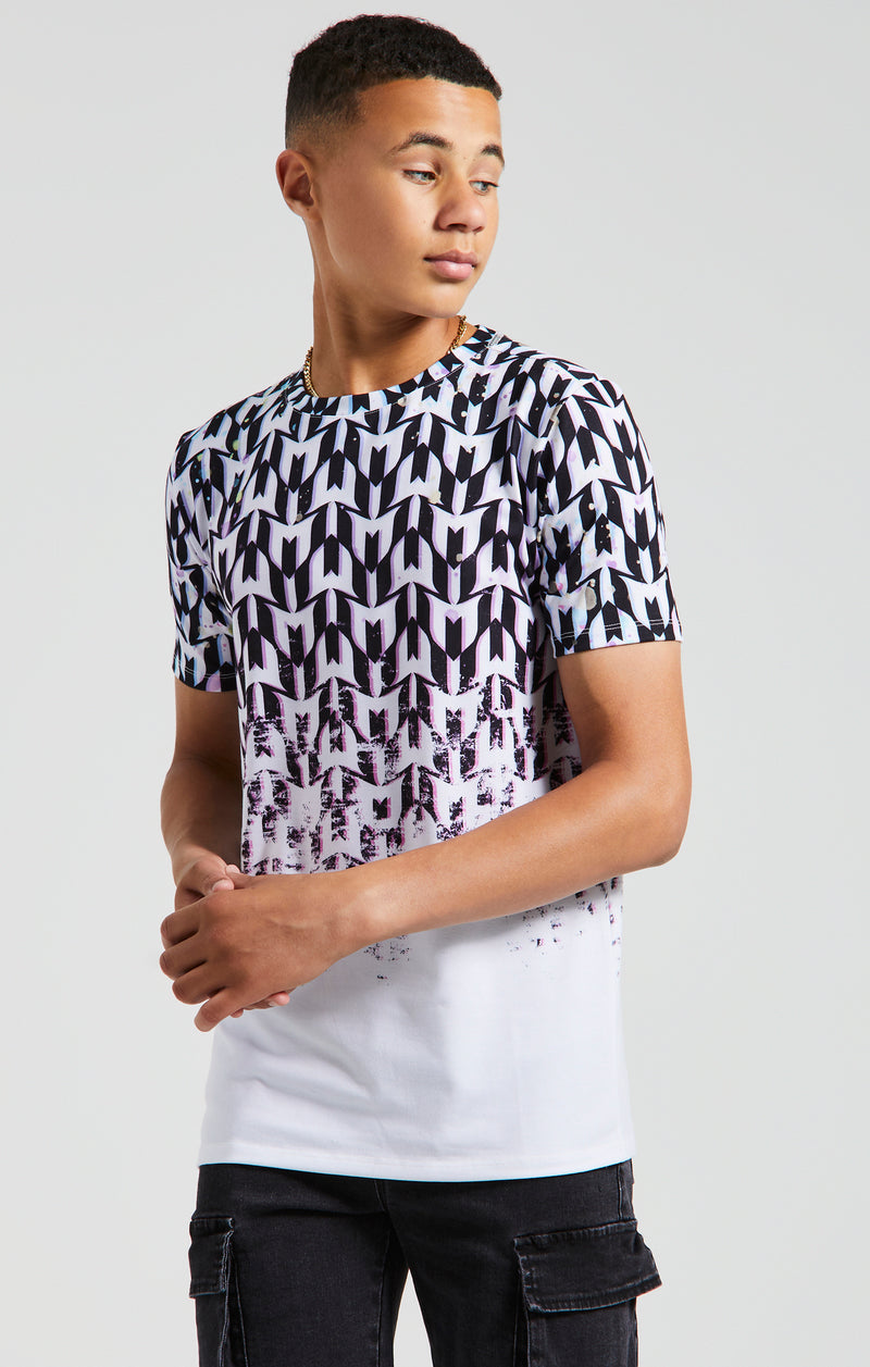 Boys Messi x SikSilk Black Logo T-Shirt