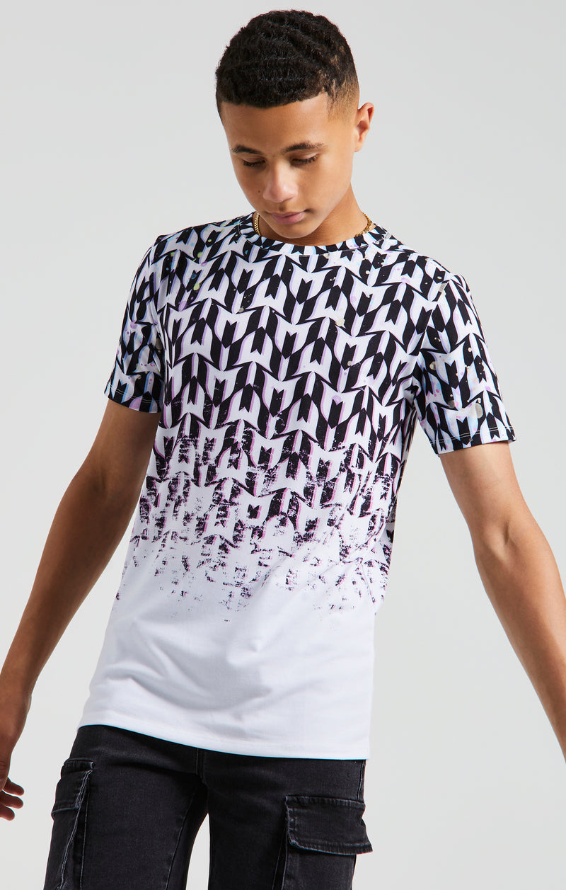 Boys Messi x SikSilk Black Logo T-Shirt (1)