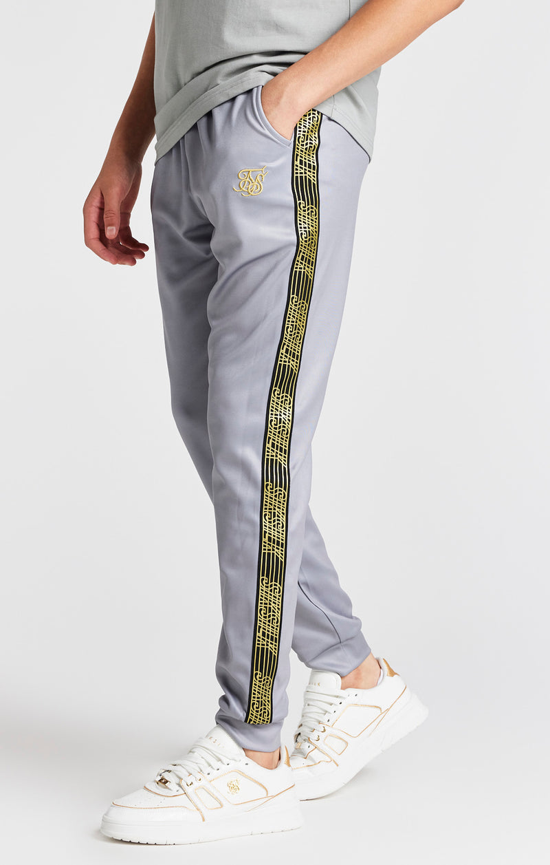 Boys Grey Taped Jogger