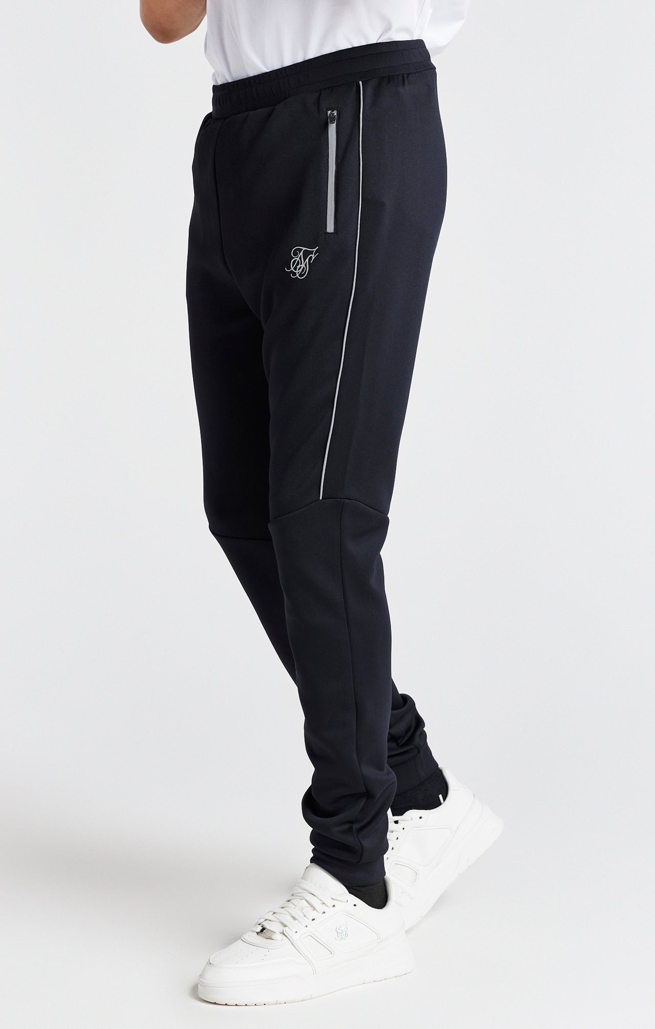 Boys Black Poly Jogger (1)